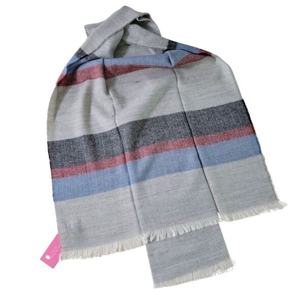 Isaac Mizrahi Herr Blanket Scarf • Antique White • NWT - Picture 5 of 9